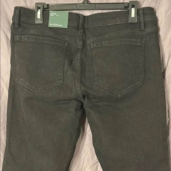 Wild Fable Black Flare Wide Leg Jeans - Picture 5 of 6